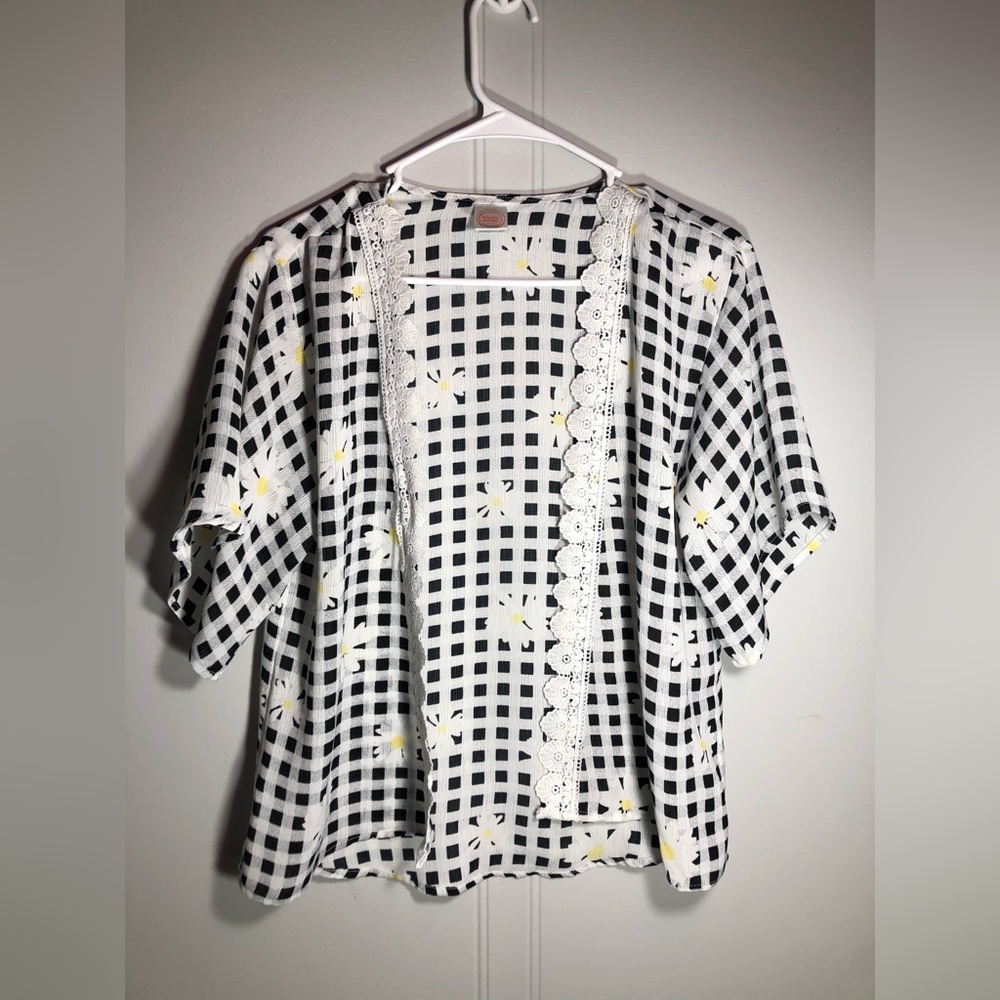 BOGO 50% off Girls flower cardigan
